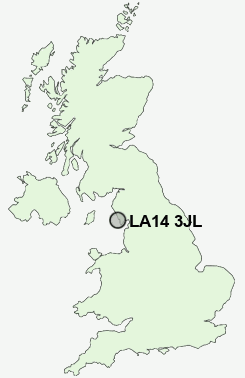 UK Postcode map