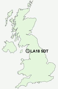 UK Postcode map