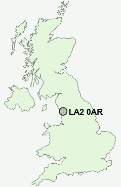 UK Postcode map