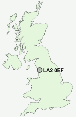 UK Postcode map