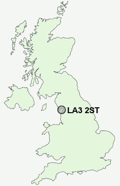 UK Postcode map