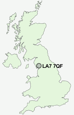 UK Postcode map