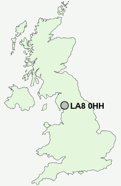 UK Postcode map