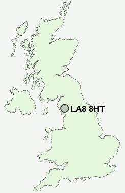 UK Postcode map