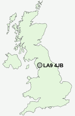 UK Postcode map