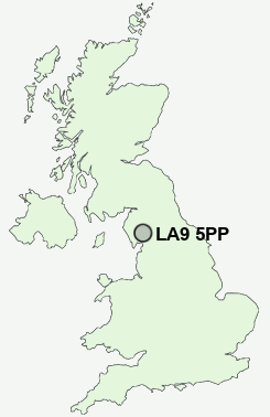 UK Postcode map