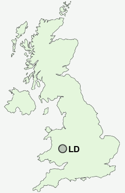 UK Postcode map