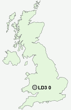 UK Postcode map