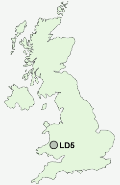 UK Postcode map