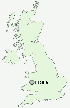 UK Postcode map