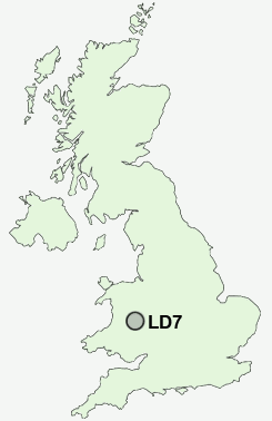 UK Postcode map