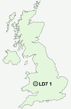 UK Postcode map