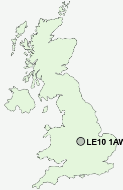 UK Postcode map