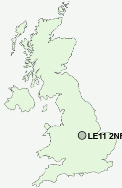 UK Postcode map