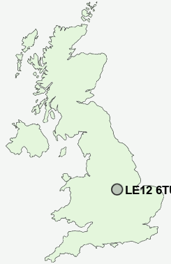 UK Postcode map