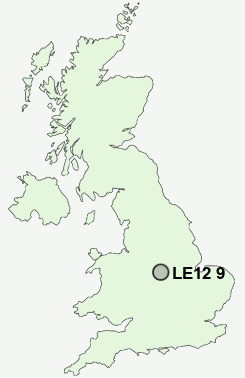 UK Postcode map