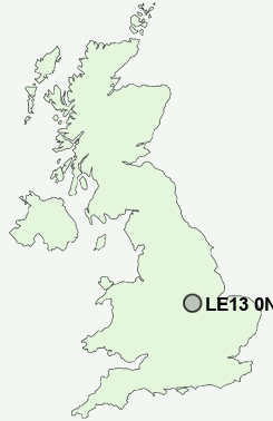 UK Postcode map