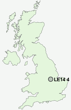 UK Postcode map