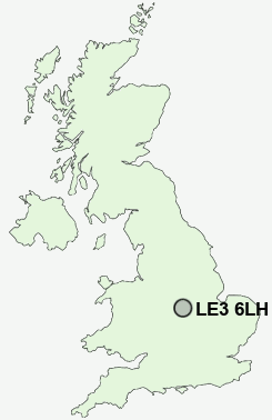 UK Postcode map