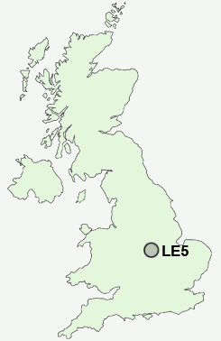 UK Postcode map