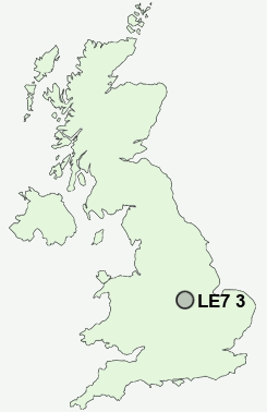 UK Postcode map