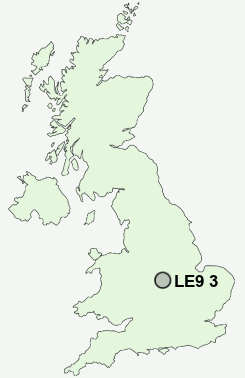 UK Postcode map