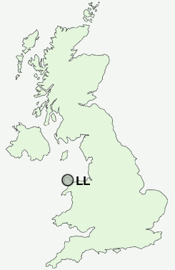 UK Postcode map