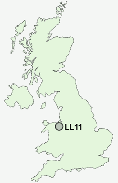 UK Postcode map