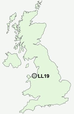 UK Postcode map