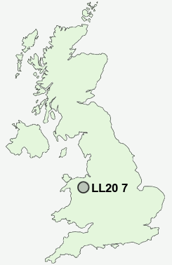 UK Postcode map