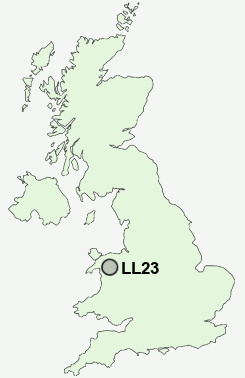 UK Postcode map