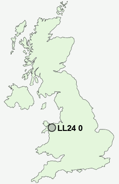 UK Postcode map