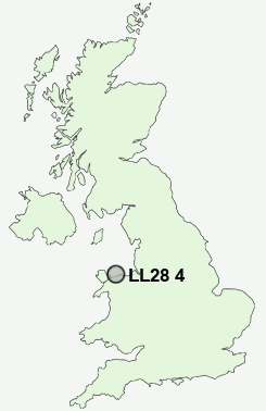 UK Postcode map