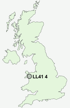 UK Postcode map