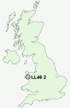 UK Postcode map