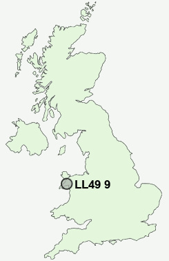 UK Postcode map