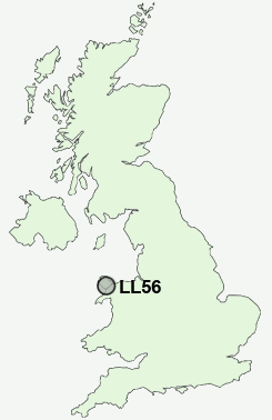 UK Postcode map