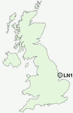 UK Postcode map