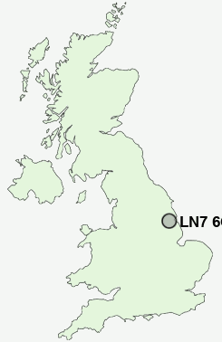 UK Postcode map