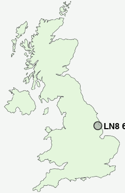 UK Postcode map