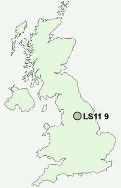 UK Postcode map