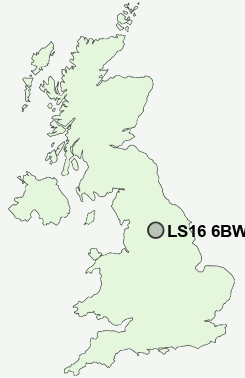 UK Postcode map