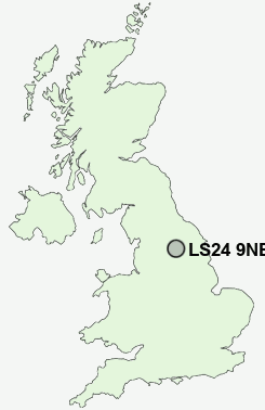 UK Postcode map