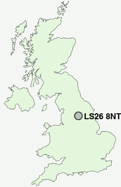 UK Postcode map