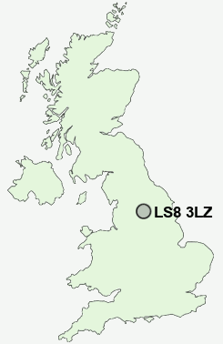 UK Postcode map