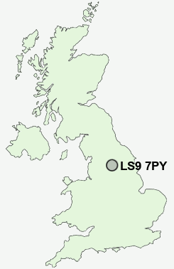 UK Postcode map