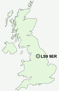 UK Postcode map