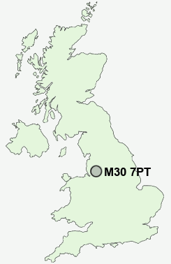 UK Postcode map