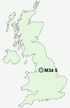 UK Postcode map