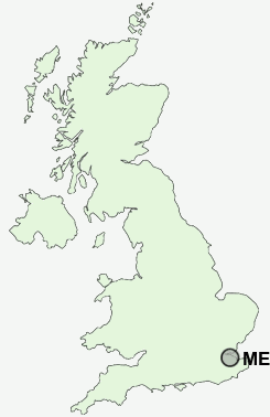 ME10 Postcode map